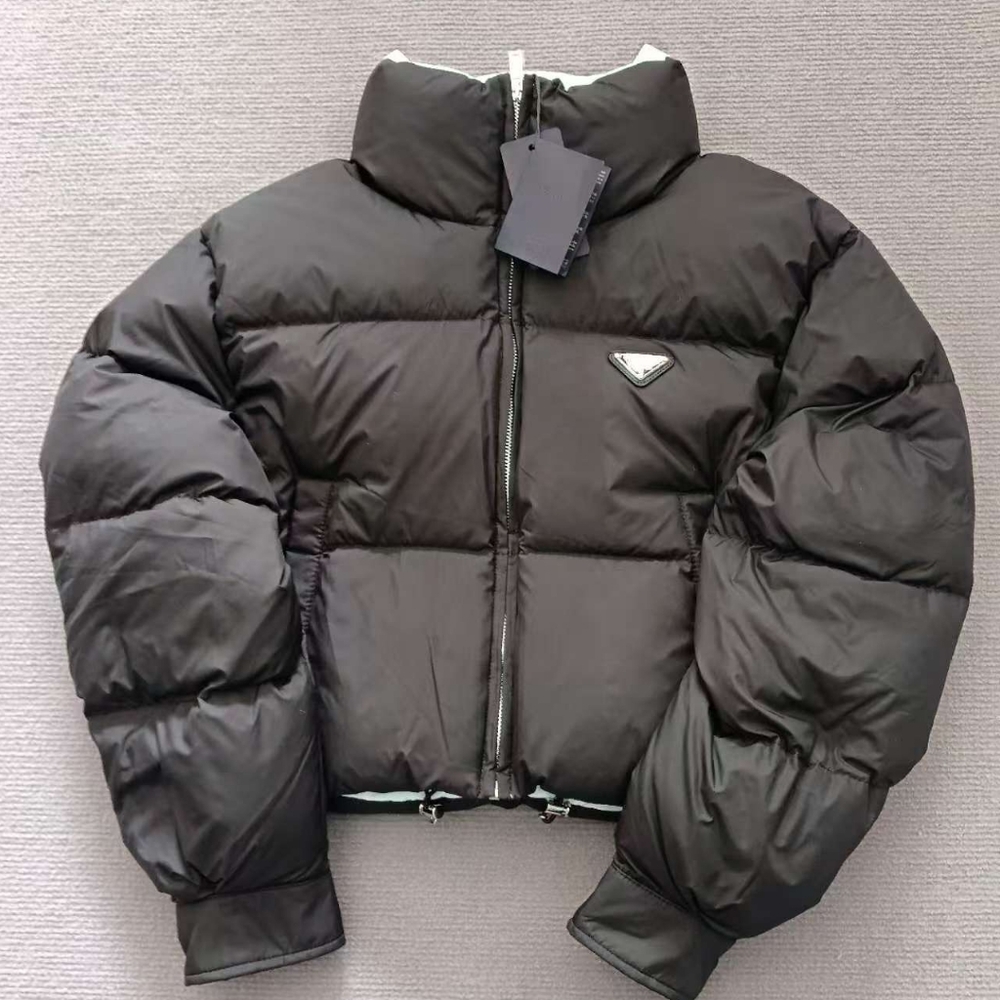 Prada Re-Nylon cropped down jacket